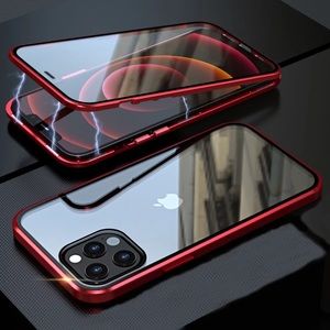 For iPhone 12 Pro Max Magnetic Phone Case Cover 360 Protector